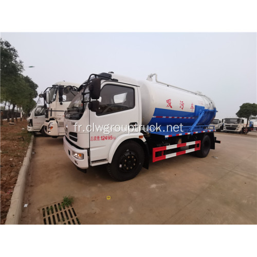 Camion d&#39;égout de nettoyage d&#39;égout d&#39;aspiration de Dongfeng